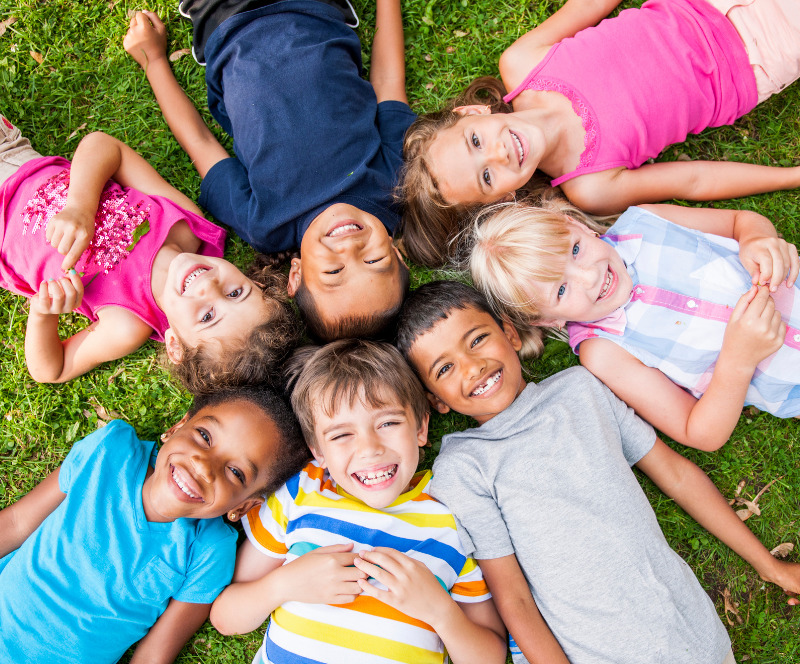 smiling kids
